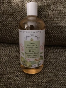 New Crabtree and Evelyn Sweet Almond Oil Bath & Shower Gel Large 16.9 oz - Picture 1 of 1