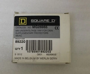 MERLIN GERIN SQUARE D MG26965 26965 UNDERVOLTAGE RELEASE 48vac NIB - Picture 1 of 3