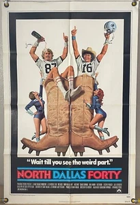 NORTH DALLAS FORTY FF ORIGINAL EINBLATT FILMPOSTER NICK NOLTE MAC DAVIS 1979 - Bild 1 von 1