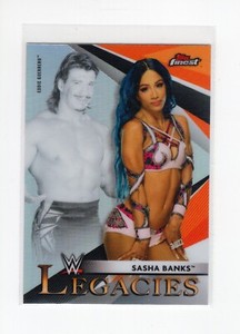 2021 Topps Finest WWE Sasha Banks LEGACIES #L-12