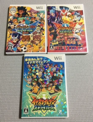 Inazuma Eleven Strikers & 2012 Xtreme 2 & Go Strikers 2013 Nintendo Wii Japan - Image 1 of 3