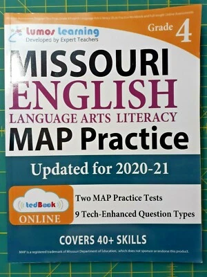 Missouri English Language Arts Literacy MAP Practice/ Updated for 2020-21/ 4th G - Image 1 of 4