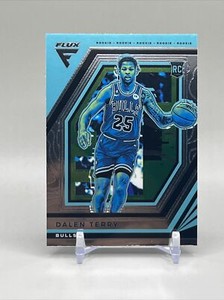 2022-23 Panini Flux Dalen Terry RC Teal Prizm