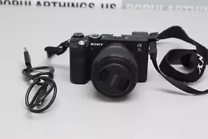 Sony Alpha a7C 24.2MP Mirrorless Camera W/ Sony FE 1.8/50 Lens - Black - Picture 1 of 13