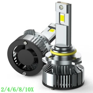 9005 HB3 LED Headlight Super Bright Bulbs White 50000LM High Beam CANBUS 2/10X - Picture 1 of 28