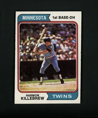 Harmon Killebrew 1974 Topps (HOF) Minnesota Twins #400 NM - Image 1 of 2