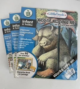 3 LittleTouch Library Story Books for the Leapfrog LittleTouch LeapPad Sealed - Picture 1 of 6