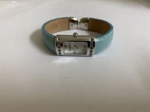 Saint Honore Paris SWISS MADE Womens BANGLE OPHELIA Watch natural blue sapphires - Picture 1 of 5