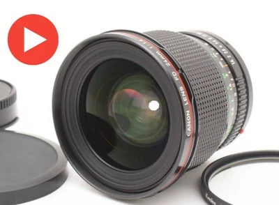 Rare!! [UNUSED] Canon New FD NFD 24mm f/1.4 L MF Wide Angle Lens JAPAN - Image 1 of 4