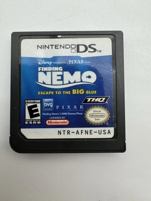 Finding Nemo Escape to the Big Blue (Nintendo DS, 2006) Authentic Tested THQ - Image 1 of 2