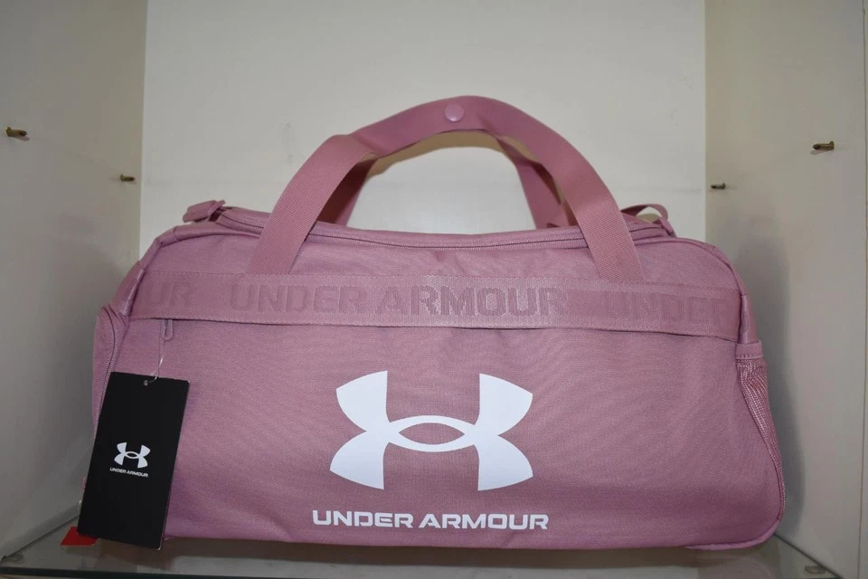 Bolso de Lona Under Armour Essential Pequeño 1360463 697 Rosa Nuevo con Etiquetas Foto 1 de 4