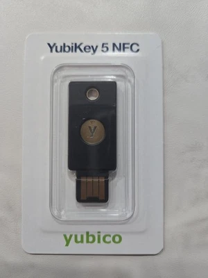 Security Key NFC by Yubico -  Black, FIDO - New in Package USB-A, Authentication - Image 1 of 2