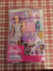 Barbie Skipper Babysitters Inc. Doll and Stroller Playset - GXT34 - Picture 1 of 2