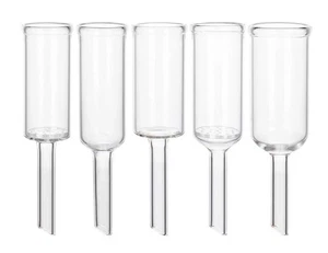 High Transparency Glass Adsorption Column Filter Tube 32–35×140mm Lab - Picture 1 of 14