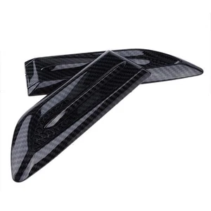 Pair Car Side Air Flow Vent Hole Cover Fender Intake Grille Decoration Stickers - Picture 1 of 7