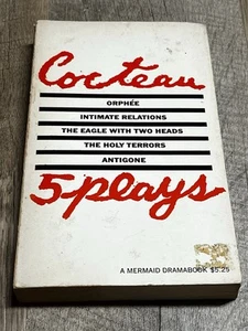jean cocteau Five Plays 1st Edition by Jean Cocteau Vintage Hill and Wang 1961 - Bild 1 von 7