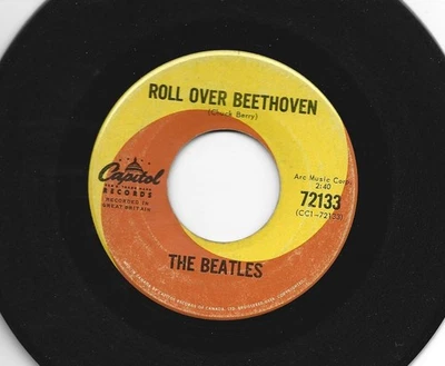BRITISH INVASION ROCKABILLY 45 - BEATLES - ROLL OVER BEETHOVEN -HEAR 1964 CANADA Foto 1 de 2