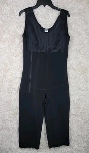 Shape Secrets Post-Op One Piece Firm Body Shaper Size XL Black Tummy Control O - Picture 1 of 8