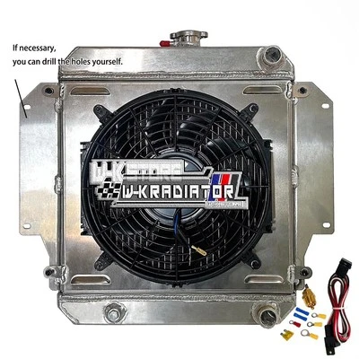 Radiator Shroud Fan For 1981-1996 82 Suzuki Sierra Samurai SJ410 SJ413 1.3L 2Row Foto 1 de 4