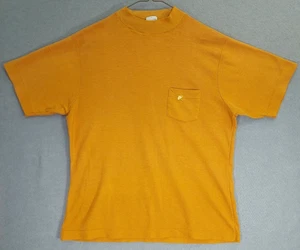Vintage Arnold Palmer Robert Bruce T-Shirt Golf Ringer Mock Neck Knit 1960 Men L - Picture 1 of 21