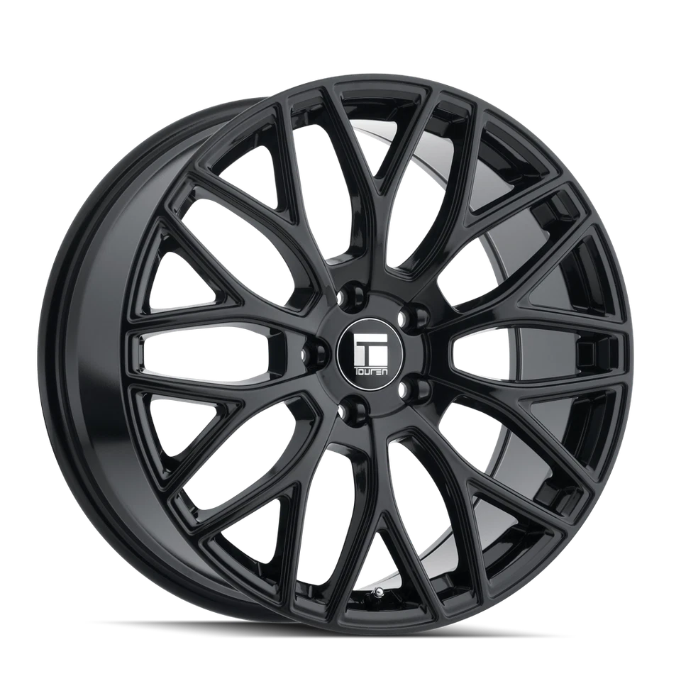Rueda negra brillante Touren TR76 18x8 5x4,5 (35 mm) Foto 1 de 4