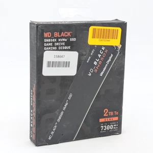 WD_BLACK SN850X NVMe SSD 2TB Gen 4 Up to 7300MB/s - WDS200T2X0E-00BCA0 - Afbeelding 1 van 5