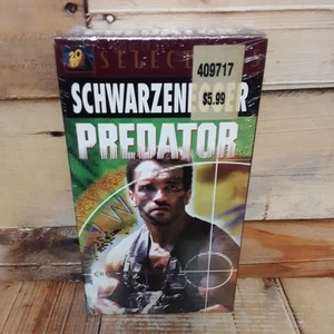 Predator VHS Sealed Arnold Schwarzenegger Action Sci-Fi Classic Fox - Picture 1 of 4