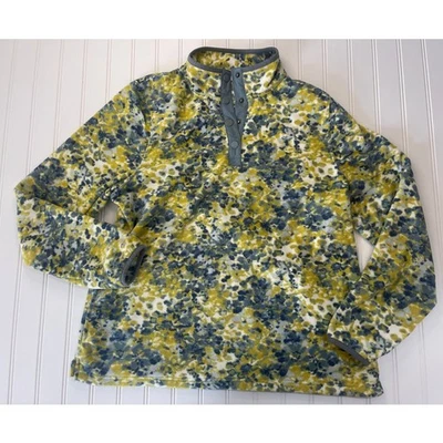 Orvis Hill Country Micro Fleece Quarter Snap Jacket Pullover Size Womens Large - Image 1 of 4