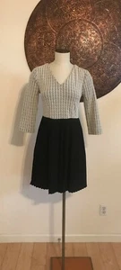 Ganni Pleated Crossknit Dress Size S, M, MP, L Various Color NW ANTHROPOLOGIE Ta - Picture 1 of 35