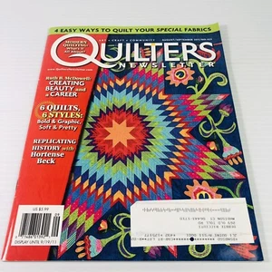 Quilters Newsletter Magazine 2011 August/September  6 Quilts, 6 Styles - Picture 1 of 9