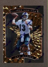 1997 Pinnacle Certified Certified Gold Team #2 Dan Marino