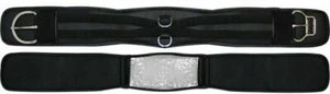 NON-SLIP Waffle Neoprene GIRTH Gel Center Roller Buckle Stainless Hardware - Picture 1 of 1