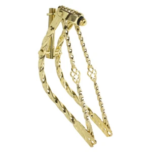 OG Lowrider Classic 20" Bent All Square Cage Twisted Spring Fork 1" Gold Bike - Picture 1 of 2