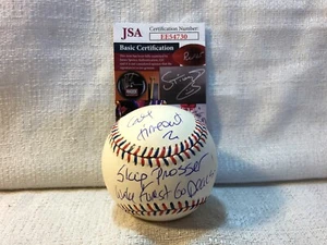 Skip Prosser Firmado Wake Forest Demon Deacons 1997 All Star Baseball JSA EE54730 - Imagen 1 de 7