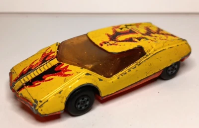Matchbox Vintage Datsun 126X No 33 Yellow Superfast England - Image 1 of 4
