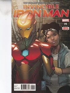 MARVEL COMICS INVINCIBLE IRON MAN VOL. 4 #4 APRIL 2017 SCHNELLER VERSAND UND VERSAND AM SELBEN TAG - Bild 1 von 1