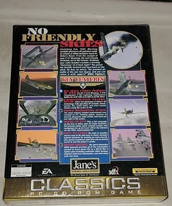 New In Box Jane's Combat Simulations WWII FIGHTERS Box PC Video Game ~CD Rom USA - Picture 1 of 9