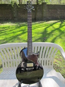 macchina rock & blues SAMICK LINDA JTR Les Paul Junior P90 cinghia parafango - Foto 1 di 11