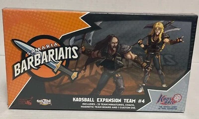 Kaosball: Expansion Team #4- Samaria Barbarians- New SEALED 2013 - 13 Miniatures - Image 1 of 2