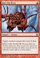 INTO THE FRAY FOIL Saviors of Kamigawa MTG Magic the Gathering Cards DJMagic