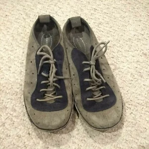 Merrell Duet Jazz Granite Gray Leather Comfort Shoes Women's Size US 7.5 - Picture 1 of 3