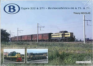 LIBRO SNCB Types 222&271-Séries 66&71 NicolasCollection 978-2-930748-41-2 nuevo+embalaje original - Imagen 1 de 2
