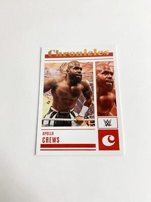 Apollo Crews Bronze 2023 Panini Chronicles WWE Card # 3 - Image 1 of 2