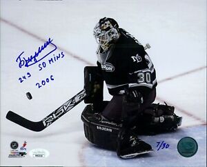 Ilya Bryzgalov Anaheim Mighty Ducks Signed Limited 8x10 Photo JSA Authenticated
