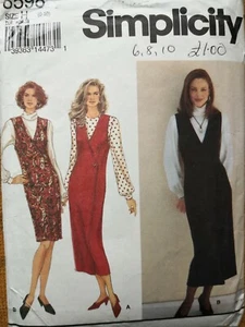 PATRÓN DE SIMPLICIDAD PARA JUMPER Y BLUSA - Imagen 1 de 2