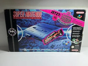 SNES - Consola Super Nintendo con mando original en EMBALAJE ORIGINAL ⚡ENVÍO⚡ - Imagen 1 de 18