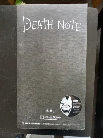 MEDICOM Real Action Heroes Death Note Light Yagami (NOT ORIGINAL BODY READ DESC) Cover