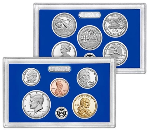 2023 S US Mint Proof Set 10-Coin Set Includes 5 American Women Quarters Cover