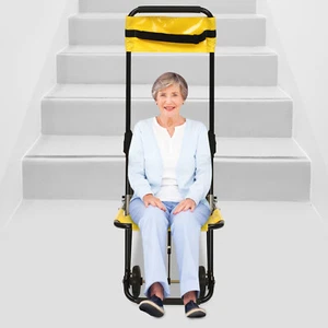 Treppenstuhl Medizinischer Notfall Evakuierung 4 Rollen Lift Rollstuhl 350,53LBS - Bild 1 von 8