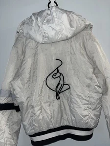 Vintage Baby Phat Short Puffer Jacket Womens 16 Coat Y2K Embroidered - Picture 1 of 9